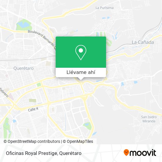 Mapa de Oficinas Royal Prestige