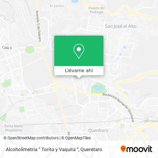 Mapa de Alcoholimetria “ Torito y Vaquita “
