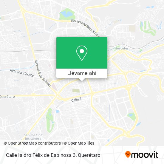 Mapa de Calle Isidro Félix de Espinosa 3