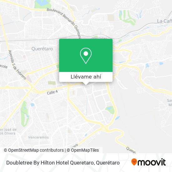 Mapa de Doubletree By Hilton Hotel Queretaro