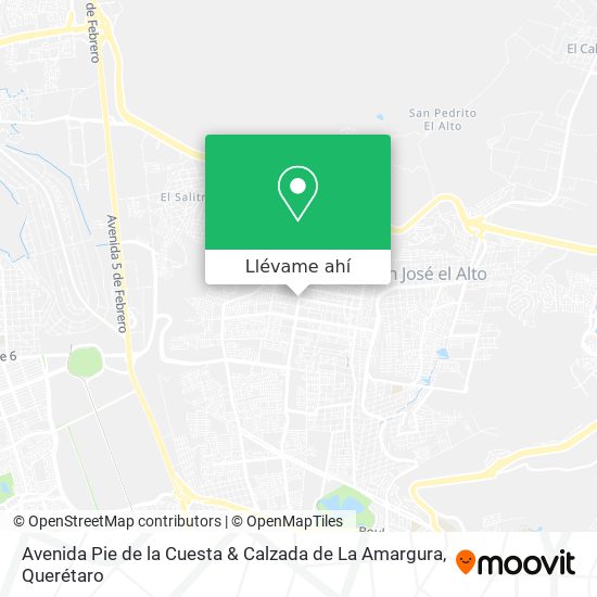 Mapa de Avenida Pie de la Cuesta & Calzada de La Amargura