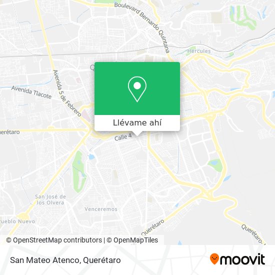Cómo llegar a San Mateo Atenco en Santiago De Querétaro en Autobús?