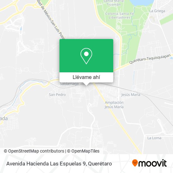 Mapa de Avenida Hacienda Las Espuelas 9