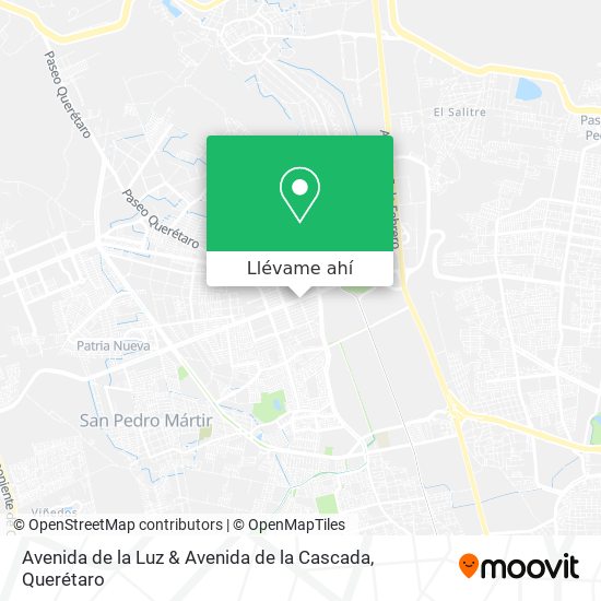 Mapa de Avenida de la Luz & Avenida de la Cascada