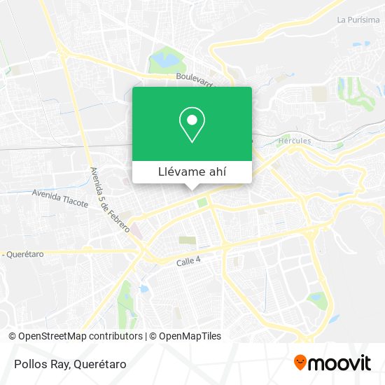 Cómo llegar a Pollos Ray en Santiago De Querétaro en Autobús?