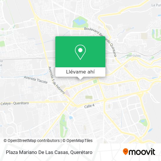 Cómo llegar a Plaza Mariano De Las Casas en Santiago De Querétaro en  Autobús?