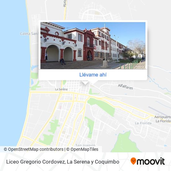 Mapa de Liceo Gregorio Cordovez