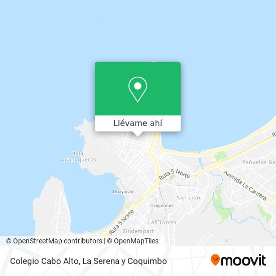 Mapa de Colegio Cabo Alto