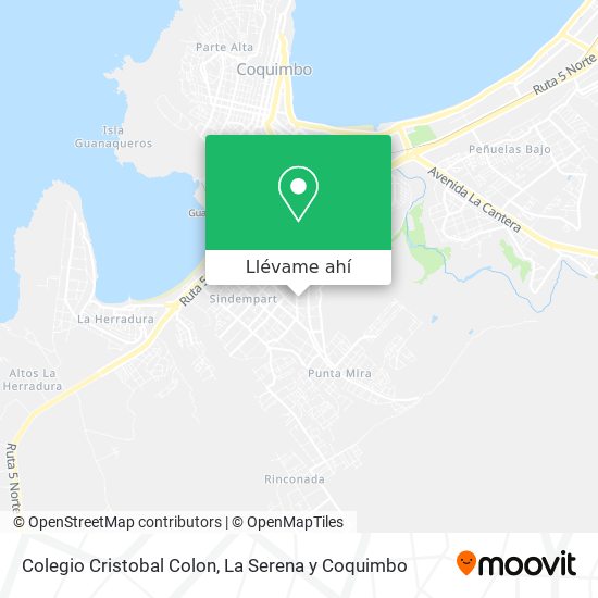 Mapa de Colegio Cristobal Colon