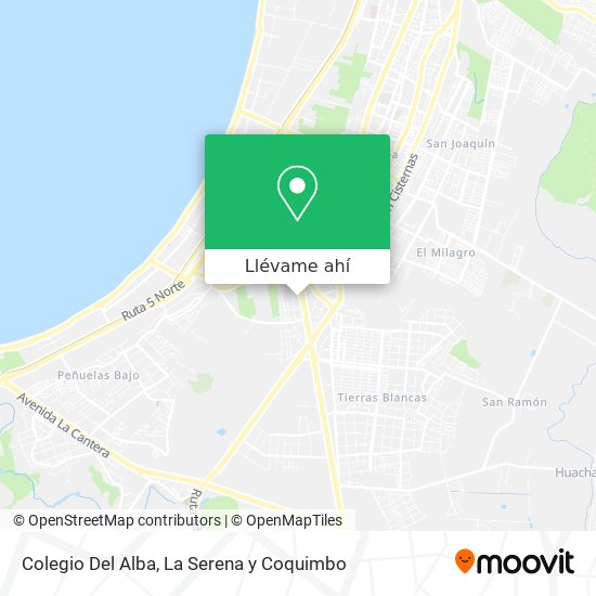 Mapa de Colegio Del Alba