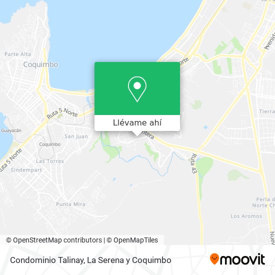 Mapa de Condominio Talinay