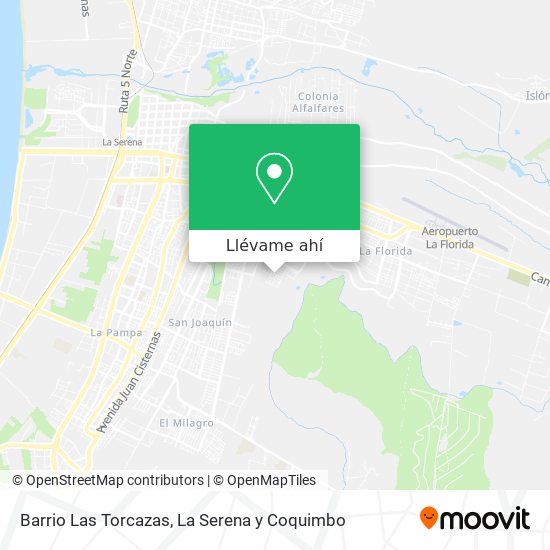 Mapa de Barrio Las Torcazas