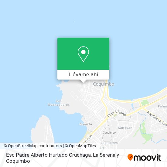 Mapa de Esc Padre Alberto Hurtado Cruchaga