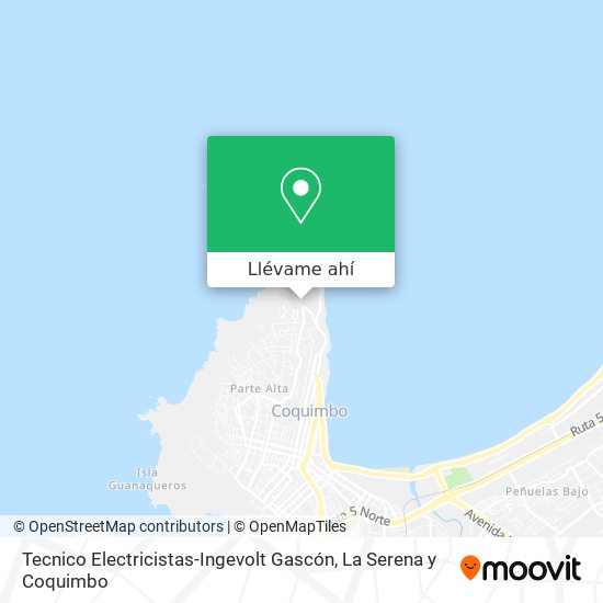 Mapa de Tecnico Electricistas-Ingevolt Gascón