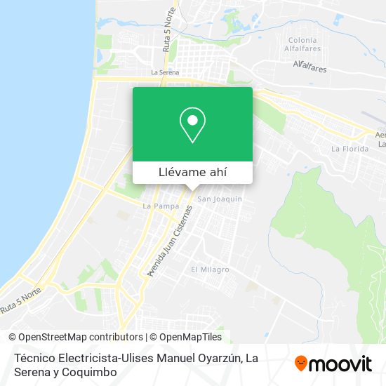 Mapa de Técnico Electricista-Ulises Manuel Oyarzún