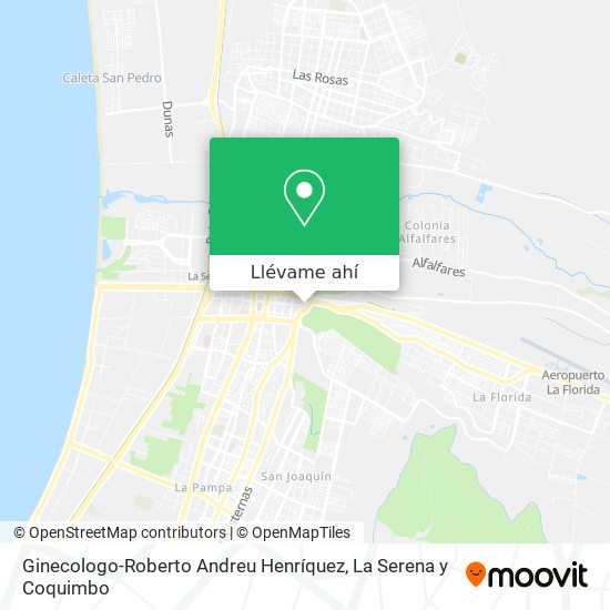 Mapa de Ginecologo-Roberto Andreu Henríquez