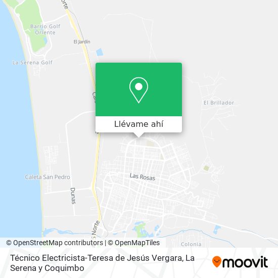 Mapa de Técnico Electricista-Teresa de Jesús Vergara