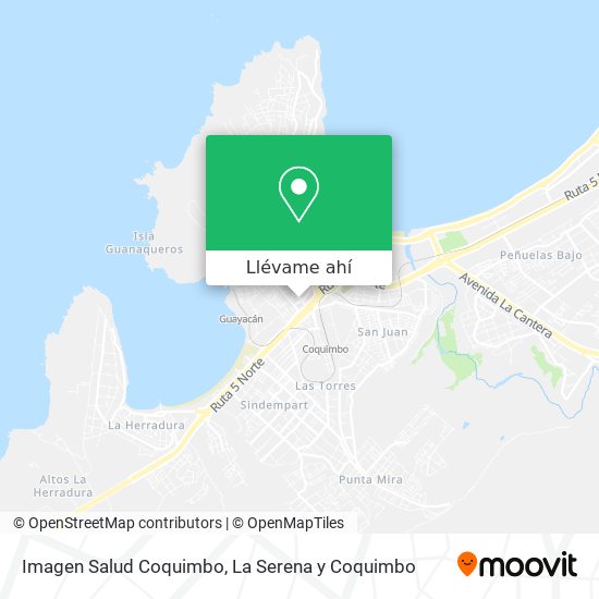 Mapa de Imagen Salud Coquimbo