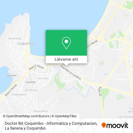 Mapa de Doctor Bit Coquimbo - Informatica y Computacion