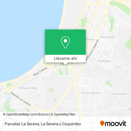 Mapa de Parcelas La Serena