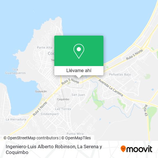 Mapa de Ingeniero-Luis Alberto Robinson