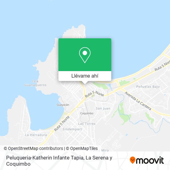 Mapa de Peluqueria-Katherin Infante Tapia