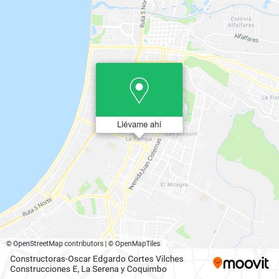 Mapa de Constructoras-Oscar Edgardo Cortes Vilches Construcciones E