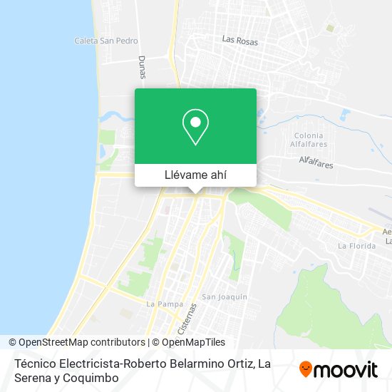 Mapa de Técnico Electricista-Roberto Belarmino Ortiz