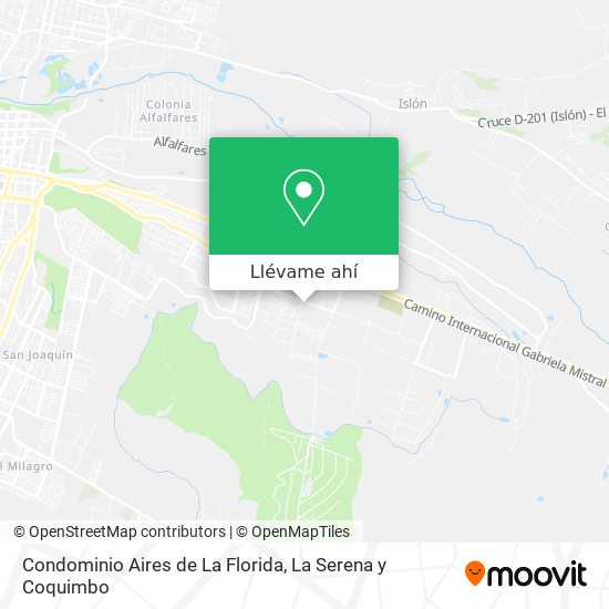 Mapa de Condominio Aires de La Florida