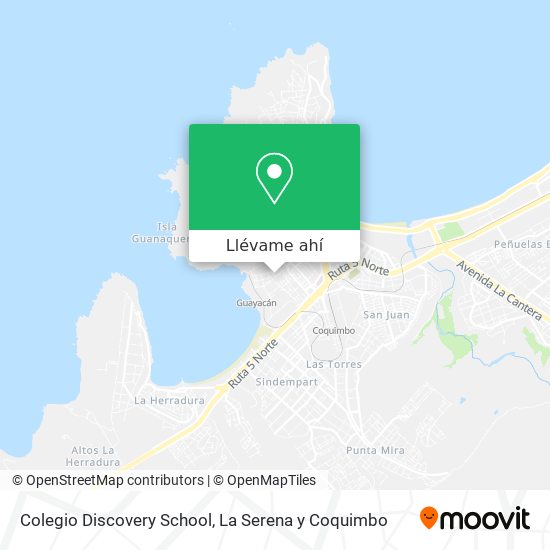 Mapa de Colegio Discovery School