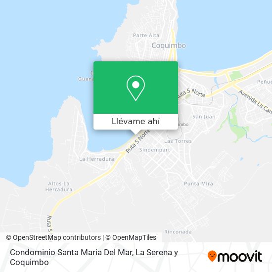 Mapa de Condominio Santa Maria Del Mar