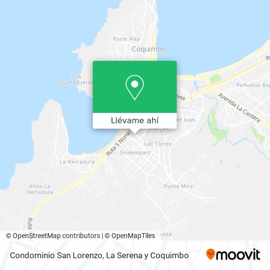 Mapa de Condominio San Lorenzo