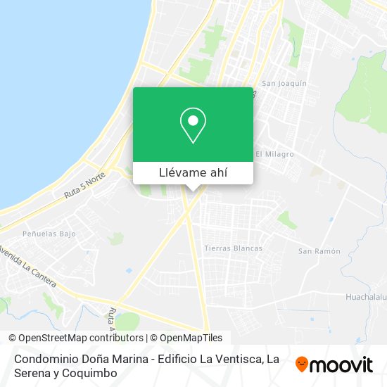 Mapa de Condominio Doña Marina - Edificio La Ventisca