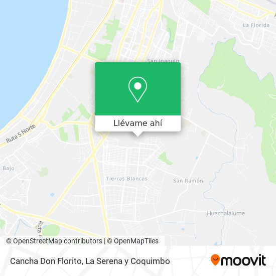 Mapa de Cancha Don Florito