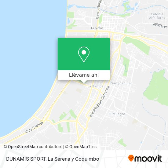 Mapa de DUNAMIS SPORT