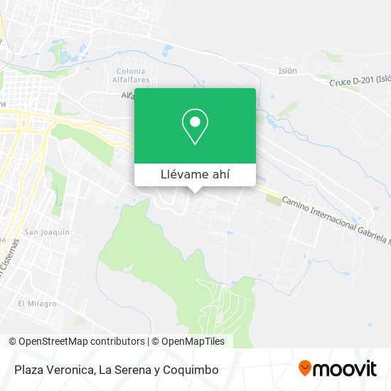 Mapa de Plaza Veronica