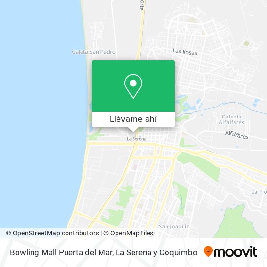 Mapa de Bowling Mall Puerta del Mar