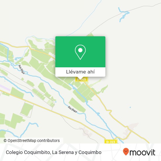 Mapa de Colegio Coquimbito