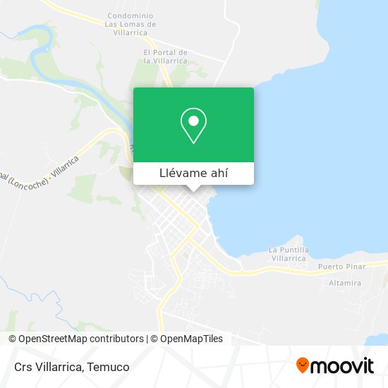 Mapa de Crs Villarrica