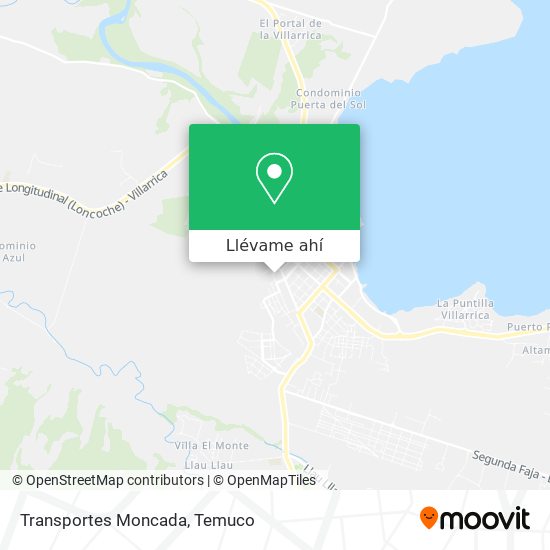Mapa de Transportes Moncada