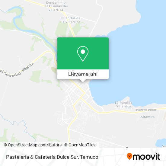 Mapa de Pastelería & Cafetería Dulce Sur