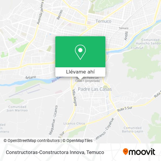 Mapa de Constructoras-Constructora Innova