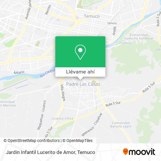 Mapa de Jardín Infantil Lucerito de Amor