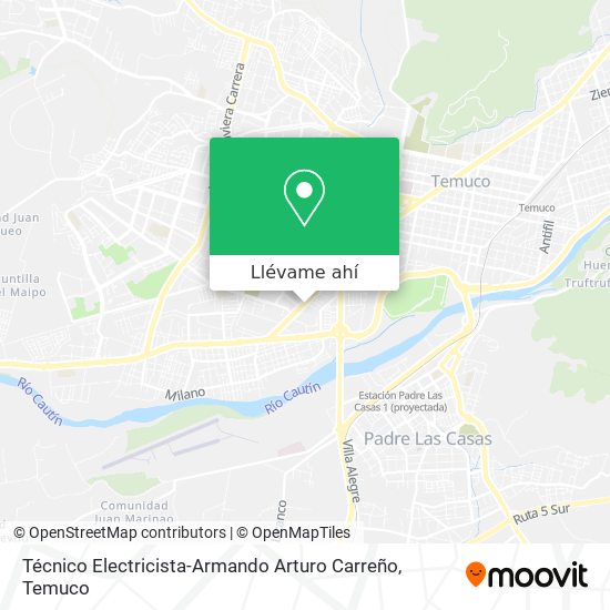 Mapa de Técnico Electricista-Armando Arturo Carreño