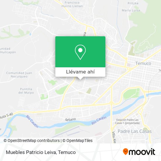 Mapa de Muebles Patricio Leiva