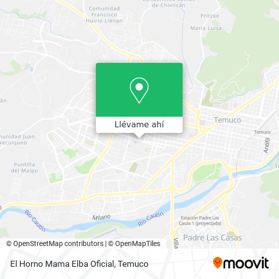 Mapa de El Horno Mama Elba Oficial