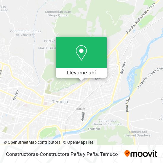 Mapa de Constructoras-Constructora Peña y Peña