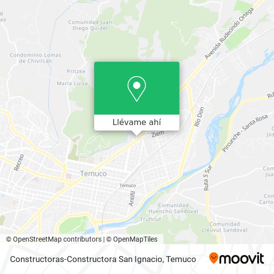 Mapa de Constructoras-Constructora San Ignacio