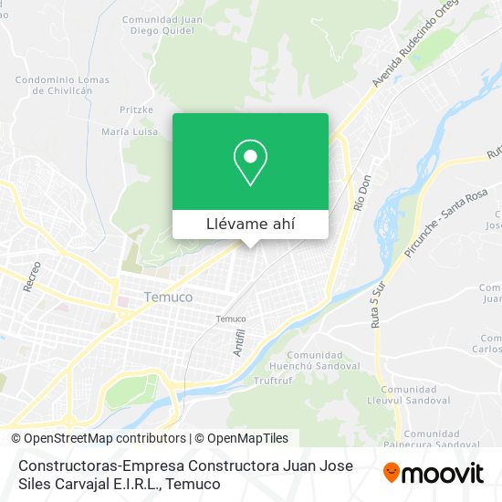 Mapa de Constructoras-Empresa Constructora Juan Jose Siles Carvajal E.I.R.L.