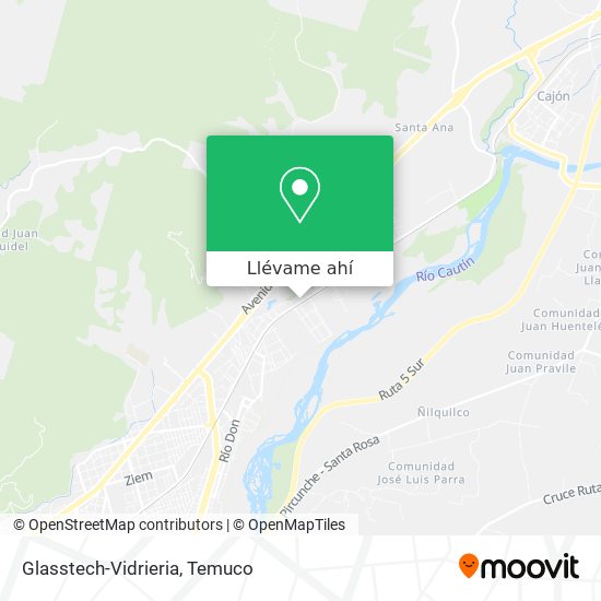 Mapa de Glasstech-Vidrieria